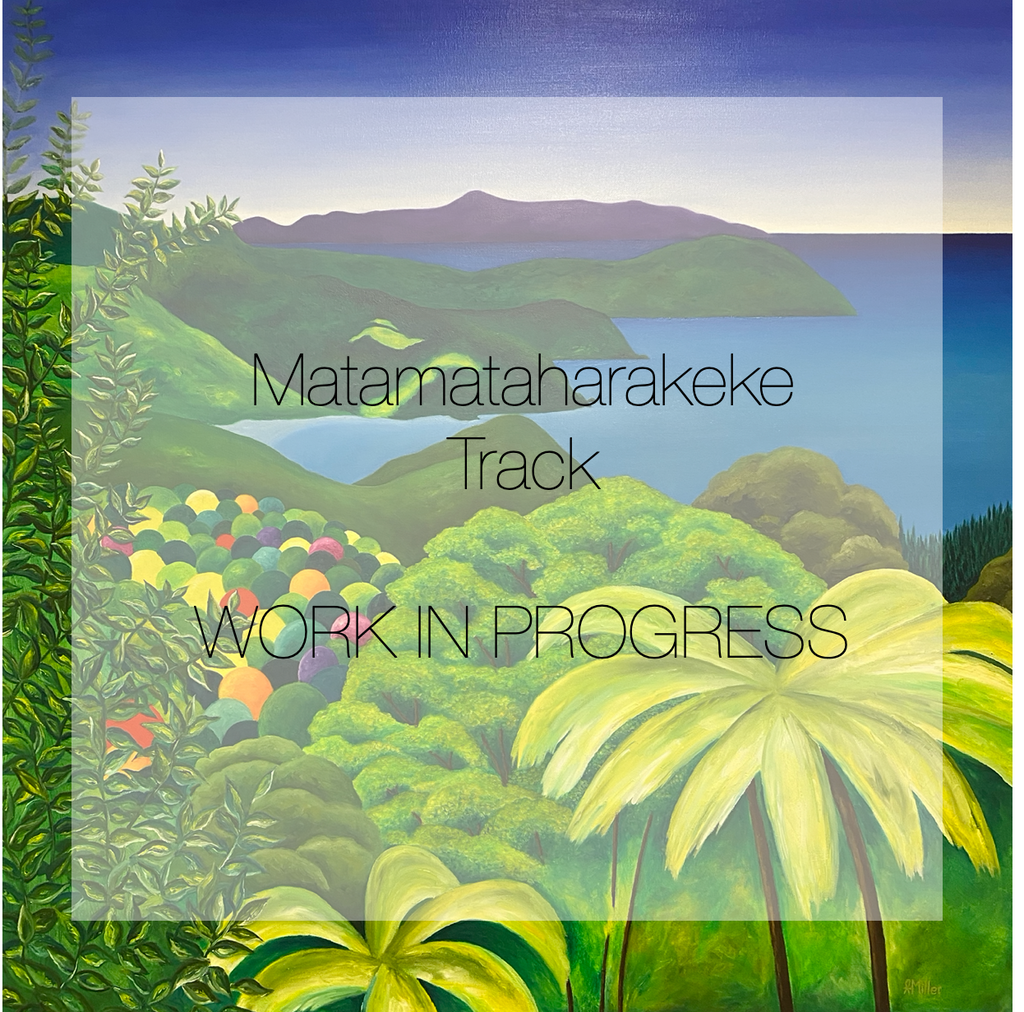 MATAMATAHARAKEKE TRACK-Original Painting