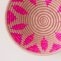 Plateau Basket-Pink Floral