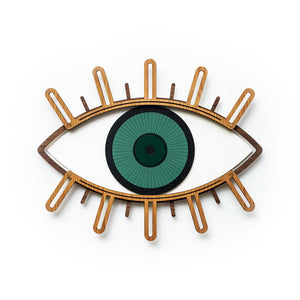 Decorative Eye-Green