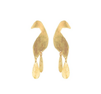 Petite Peacock Earrings